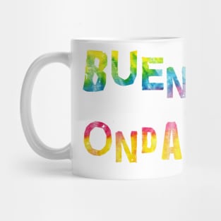 Funny Buena Onda Good Thoughts Spanish Mexican Hippie Stickers Shirts Mug